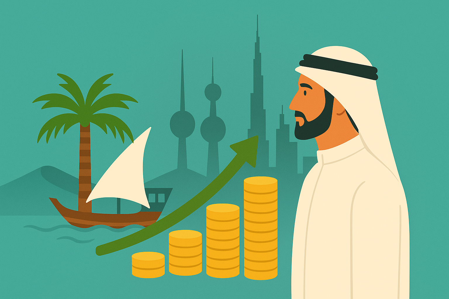 long-term income in the Gulf