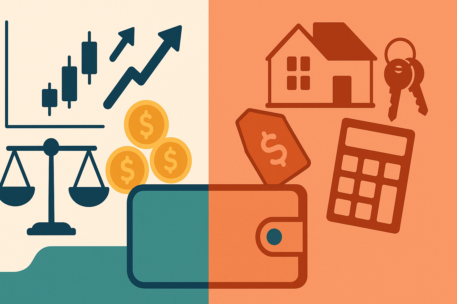 stocks vs real estate